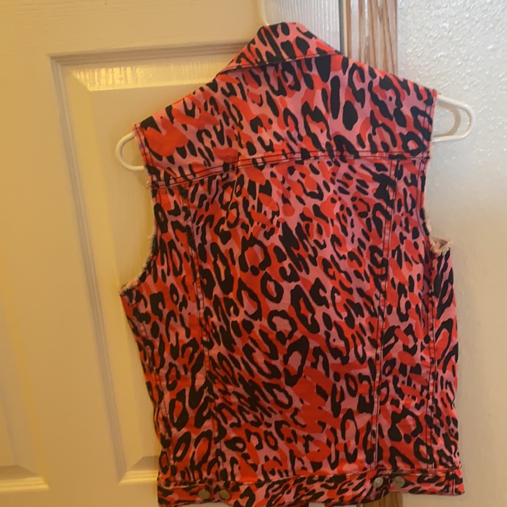 Dsquared Leopard Print Vest - image 2